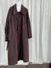 Women Coffee Brief Belted Big Size Long Trench Lapel Long Sleeve Windbreaker Tide Spring Autumn 1DJ3893
