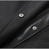 Black Stand Collar Trench Coat Women Casual Long Sleeve Single-breasted Loose Windbreaker Lady Autumn High Street Outwear