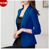 Spring Autumn Women Suit Jacket Korean Slim Short Casual Blazers Female Temperament Solid Color Suit Top
