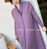 Pleated Triple Button Long Sleeve Lapel Dress Women Spring Korean Causal Elegant Clothes