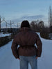 Casual Solid Women's Cotton Coats Back Zippers Stand Collar Thicken Waist Jackets Autumn Winter Lady Outwear