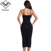 Plus Size Woman Clothing High Elasticity Abdominal Compression Slim Slip Dress Female Elegant Party Dresses