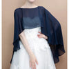 Women Chiffon Cape Shawls and Wraps for Evening Dress Wedding Capes Cover Up