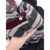 European goods striped cashmere cardigan women spring and autumn round neck soft waxy senior sense wool knit sweater coat
