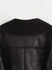 Winter Women's Black Faux Leather Jacket Warm Streetwear Outwear Solid Elegant Warmth PU Coat for Ladies Jackets Coat Tops