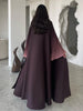 Open Front Abaya Muslim Flare Sleeve Casual Arabian Abayas Middle-East Elegant Turkey Kaftans Women Jilbabs Islamic Maxi Dresses
