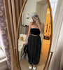 Casual Loose Jogger Bloomers Pants Women High Waist Trousers Female Loose Pleated Bloomers Pants Streetwear