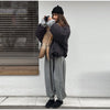 Women Faux Fur Collar Puffer Jacket Lapel Oversized Long Sleeve Warm Loose Thick Coat Female Winter Casual Jackets