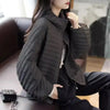 Autumn Winter Jacket Women Lightweight Hooded Down Cotton Overcoat Female Loose Casual Warm Parkas Outerwear