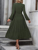 Dresses Woman Fall and Winter: Off-Shoulder Lantern Sleeve Pleated Long Dress Tops Skirts Y2k Clothes