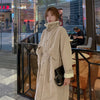 Down Cotton Parkas Jacket Women's Mid-length Over The Knee Korean Loose Winter Padded Female Thickened