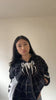 Gothic Dark Spider Print Hooded Cardigan Loose Sweater Jacket Women