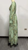 Pastoral V-neck Long Sleeve Dress Printed Selling Storm in Europe And America West Asia Style for Women