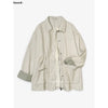 Casual Stand-up Collar Safari Style Mid-length Coat for Women A-line Pleated Waist Spring and Autumn Trench