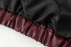 Wine Red Faux Leather Jakcet Outerwear Thicken Zipper Lapel Pu Coats Autumn Winter Streetwear Ladies Tops Women