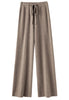 Women's Cashmere Pants 100% Merino Wool Broadfoot Pants Women's Knit Loose Knit Pants Fall/Winter Women's Thick Pants