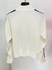 High Street Spring Designer Jacket Women's Stand Collar Sequin Embroidered Baseball Jacket