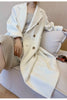 101801 Women Coat Winter Women's Jacket 10% Cashmere 90% Wool Classic Camel Wool Coat