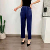 Straight Pleated Pants For Women High Elastic Waist Casual Loose Trousers Female Spring Clothing 2DA1022