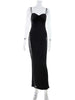 Lace Patchwork Camisoles Solid Split Women Dresses Hip Wrap Sheath Chic Party Outfits Sexy Club Female