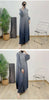 Prom Dress For Women Gradient Long Sleeves Maxi Pleated Print Dresses Spring Female Clothing 2DA3612