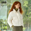 Down Jacket Women Winter Puffer Down Fill Goose Down Waterproof Oil-proof Stain-proof Stand Collar Coat Women