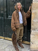 Elegant Hooded Plush Short Coat Women Retro Chic Suede Single Breasted Jackets Coats Female Winter Casual Street Outwear