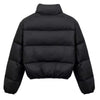 Y2K Retro Women's Winter Parkas Thickend Warm Short Down Cotton Jacket Streetwear Stand Collar Puffer Bread Parka Coat