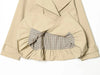 Women's Spring Retro Adjustable Waist Lapel Short Trench Coat Female High Street Casual Long Sleeve Windbreaker Mujer