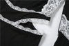 Jacquard Patchwork Dress Women Chic Hollow Full Sleeve O-Neck Stretch Skinny Sexy Hottie Banquet Party Club Vestidos