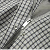Causal Long Sleeved Grid Female Jacket Drawstring Tight Loose Women's Trench Collar Single Breasted Pocket Outerwear
