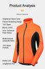 Winter Women Cycling Jackets Thermal Fleece Biking Clothes Bicycle Road Bike Windbreaker Mtb Reflective Jacket for Women