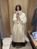 Women's Casual Stand Collar Long Over-the-Knee Loose Woolen Coat Women Autumn Woman Clothes Womens Jackets And Coats MJ2