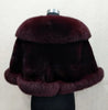 White Fur Shawl Women's Jacket Autumn Winter Faux Mink Fox Fur Dress Cheongsam Cloak Coats Thicken Warm Short Outwear