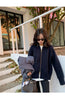 Autumn and Winter Zipper Cashmere Sweater Women Cardigan Lapel Sweater Coat Lazy Wind Loose