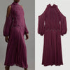 Customized Prom Dress Chiffon Pleat Draped Rhinestone A-line High Collar Midi Dresses Occasion Party Gown for Women
