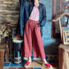 Spring Retro Print Ramie Loose Women Thin Wind Coats Leisure Long Trench Vintage Chinese Style Coat