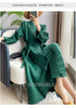 Pleated French Dress for Women In The Spring and Autumn of We Can Deliver One Piece From Stock Maxi Dress for Women