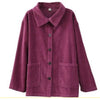 Women Corduroy Jacket Korean Version Retro Versatile Casual Jacket With Pockets Solid Loose Top Outerwear Coat S-6XL