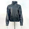 Autumn Winter Black Women Faux Leather Jacket Coat Casual Loose Pockets Biker Outerwear Female