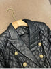 Black Elegant Suit Jacket Ladies Casual Double Breasted Women's Blazer Office Work Casual Female Outerwear