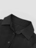 Women's Shirt Maxi Dress with Wide Striped Belt Roll-Up Sleeve High Slit Elegant Casual Formal Outfit