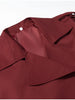 Lapel V-neck Belt Trench Coat Women Lace Up Full Sleeve Button Short Thin Windbreak Lady Daily Street Outerwear
