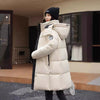 Women'S Winter Down Cotton Jacket Warm Thicken Cotton Padded Jacket Korean Loose Plus Size Parkas Outwear Long Coat