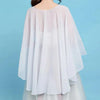 Women's Chiffon Cape Bolero Femme Mariage Chalas Mujer Evening Wedding Bridal Jacket Wraps Accessories Peleryna Cloak Boda Shawl