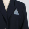 gestring Women Blazer Autumn Denim Stitched Single Breasted Ladies Black Blazer Coat Women's Long Suit Jacket