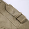 Casual Solid Suede Jackets Women Street Stand Collar Full Sleeve Zippers Loose Coats Female Spring Lady Jacket