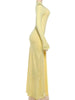 Ruched Elegant Maxi Dress Women Daily Casual Skinny Full Sleeve Solid Gown Midnight Prom Party Long Bodycon