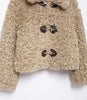 Women's Teddy Coat Faux Sheepskin Coats for Women Warm Winter Woman Coat Fluffy Jacket Women Short Hairy Coat Woman