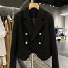 Blazer Women Coat Spring Office Lady Blazer Womens Casual Korean Short Temperament Suit Jacket Female Outerwear